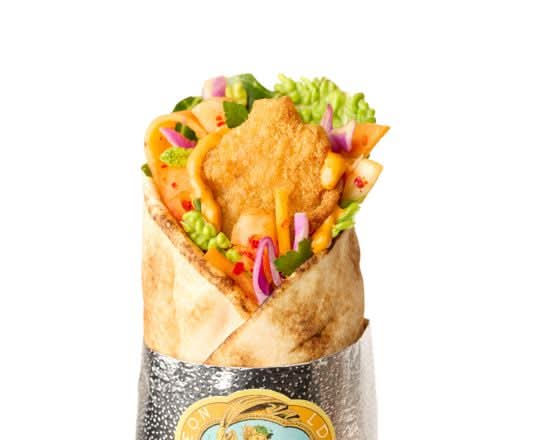 Crunchy Korean Chicken Wrap