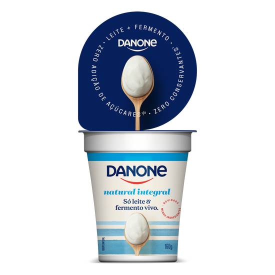 Danone iogurte natural integral (160 g)