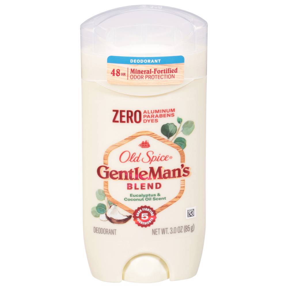 Old Spice Gentle Men's Blend Aluminum Free Deodorant Eucalyptus With Coconut Oil (3 oz)