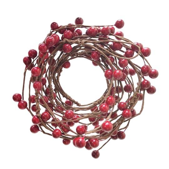 Ashland Coiled Garland (5 Ft/Red-Brown)