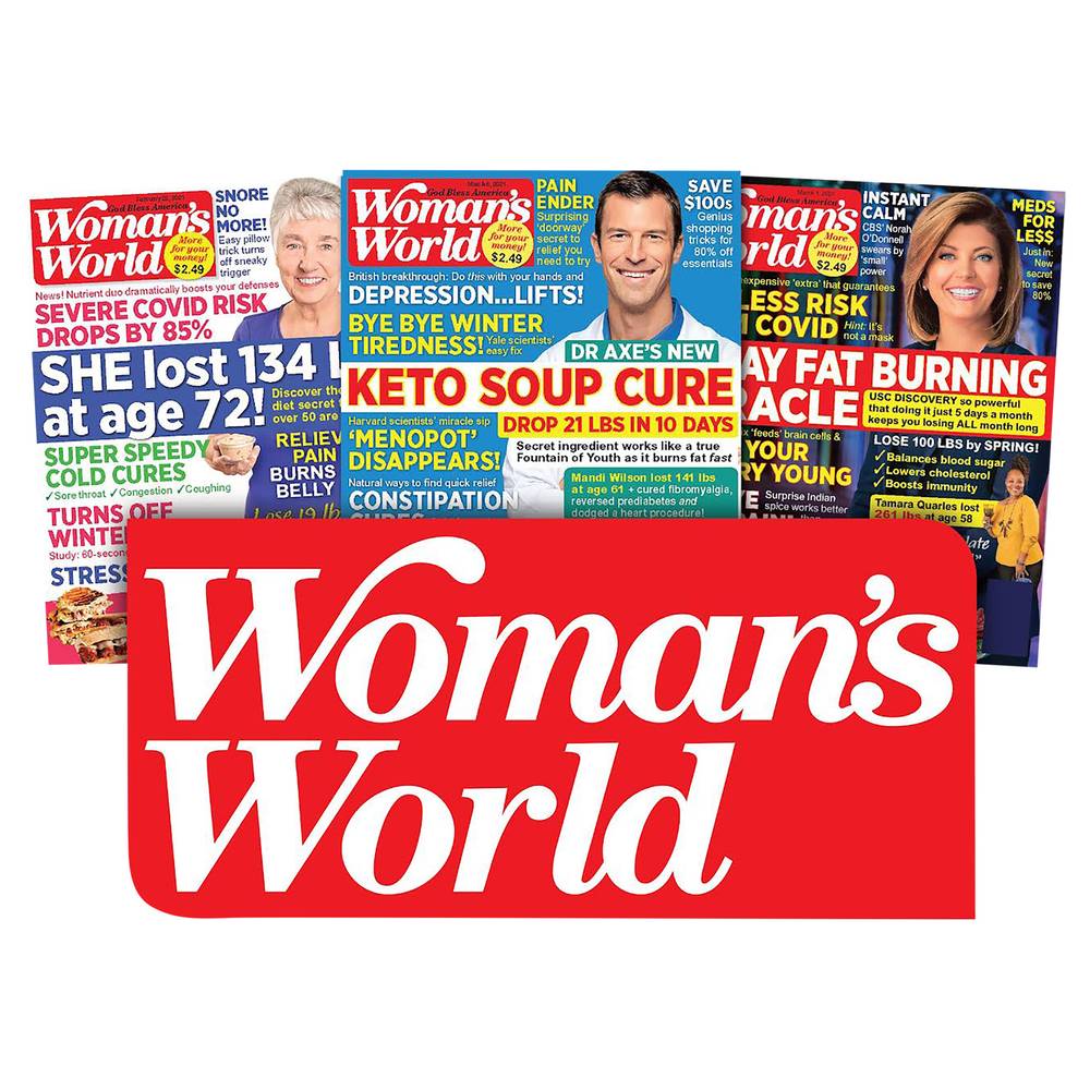 Woman's World Turning Pain Into Purpose Magazine