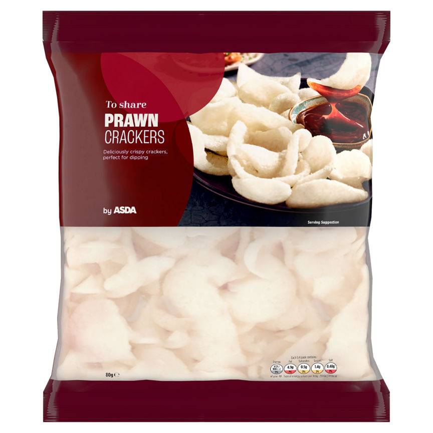 Asda Side Prawn Crackers 80g