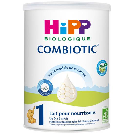 Hipp - Lait bébé en poudre bio 1er âge de 0 à 6 mois