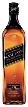 Johnnie Walker Black Label Blended Scotch Whisky Gift Set 1.75L