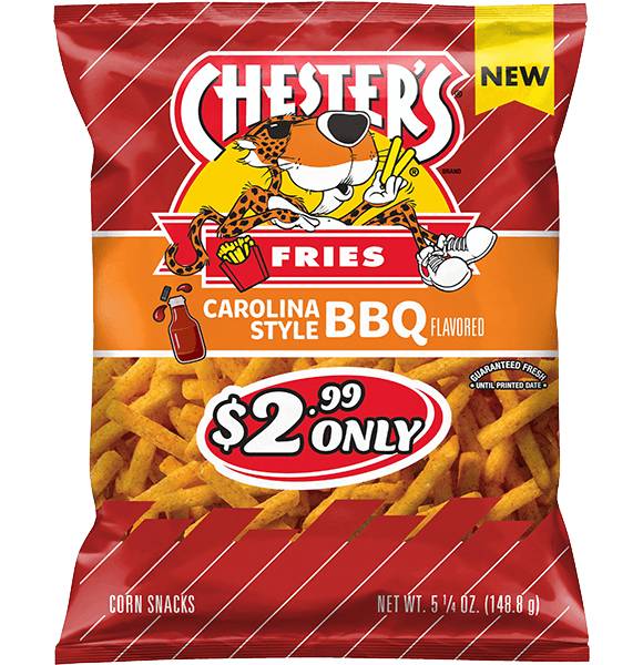 Chester's Carolina Style BBQ Flavored Corn Snacks 5.25oz