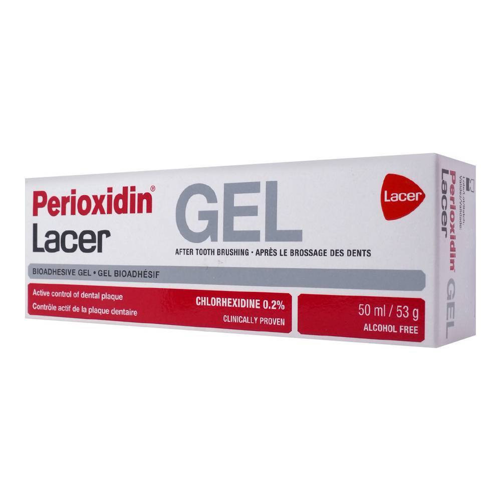 Lacer · Perioxidin digluconato de clorhexidina gel 0.2% (50 ml)