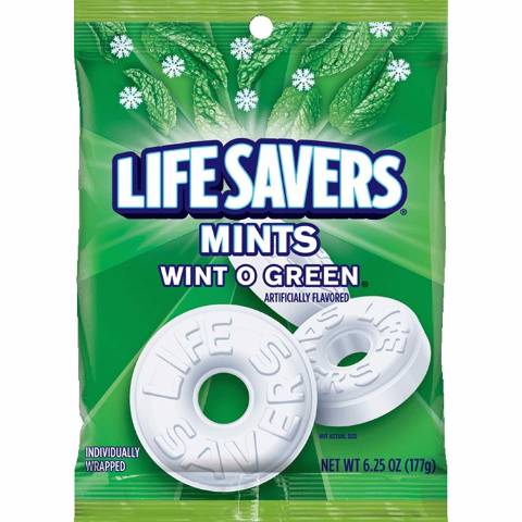Life Savers Winto-O-Green Mints 6.25oz