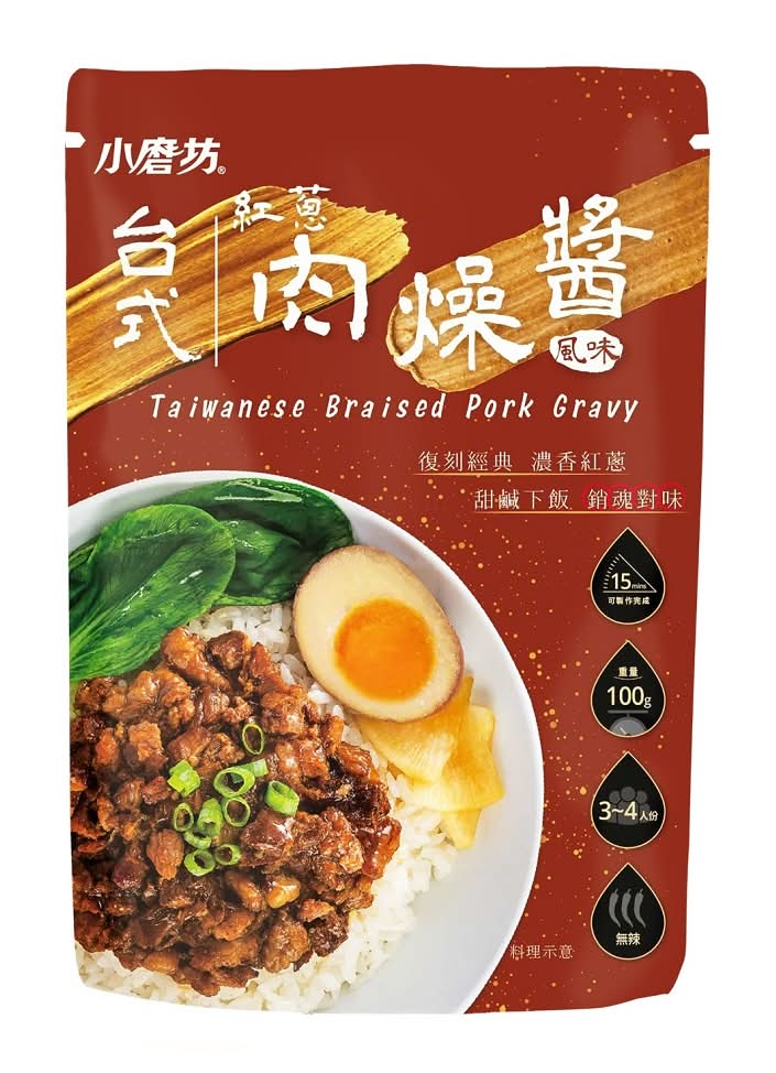 小磨坊台式紅蔥肉燥風味醬 <100g克 x 1 x 1PacK包>