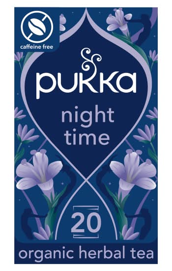 Pukka Organic Night Time Herbal Tea Sachets (20 pack)