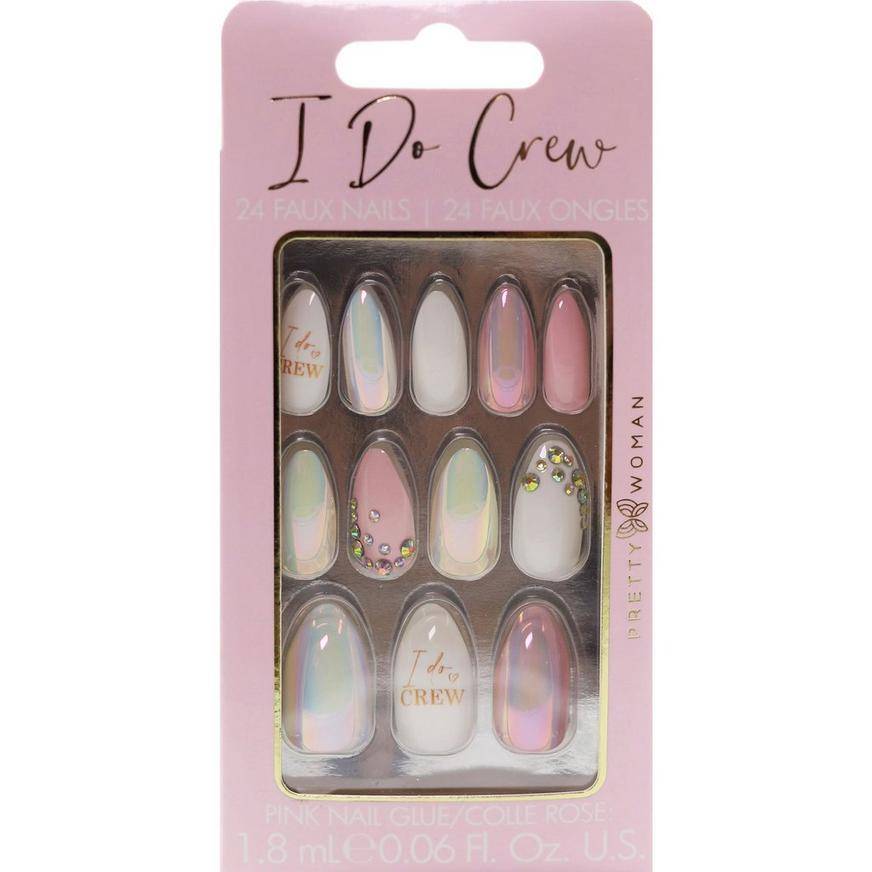 I Do Crew Faux Nail Set, 24pc