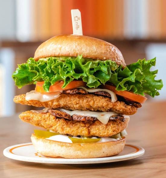 Spicy Stacked Chik'n Burger*