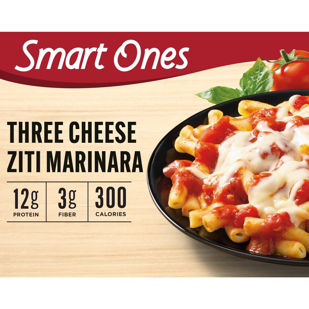 Smart Ones Savory Italian Recipes Three Cheese Ziti Marinara (9 oz)