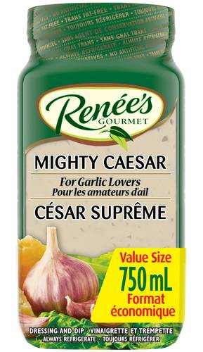Renée's vinaigrette césar puissante - mighty caesar salad dressing