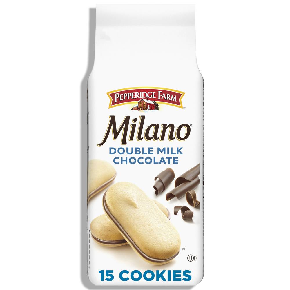 Pepperidge Farm Milano Double Milk Chocolate Distinctive Cookies