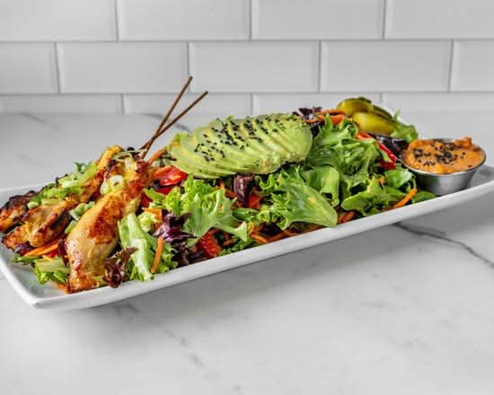 Spicy Thai Chicken Satay Salad