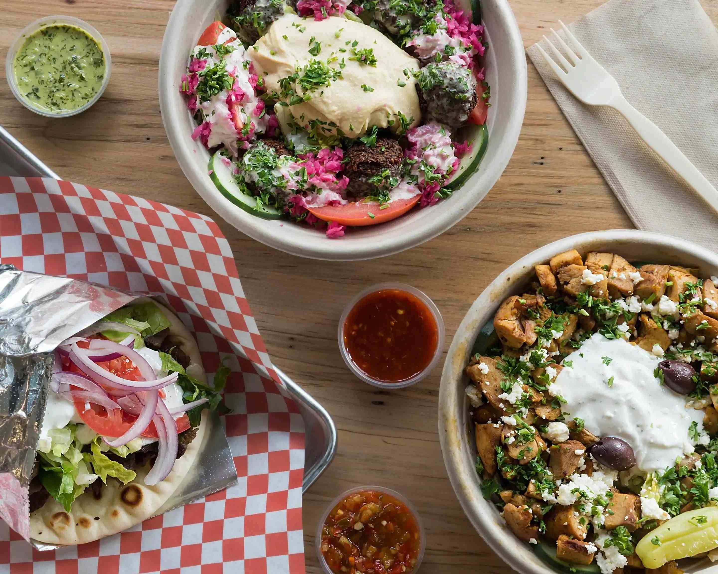 Order Olive U Mediterranean Grill (Park Place) Menu Delivery【Menu