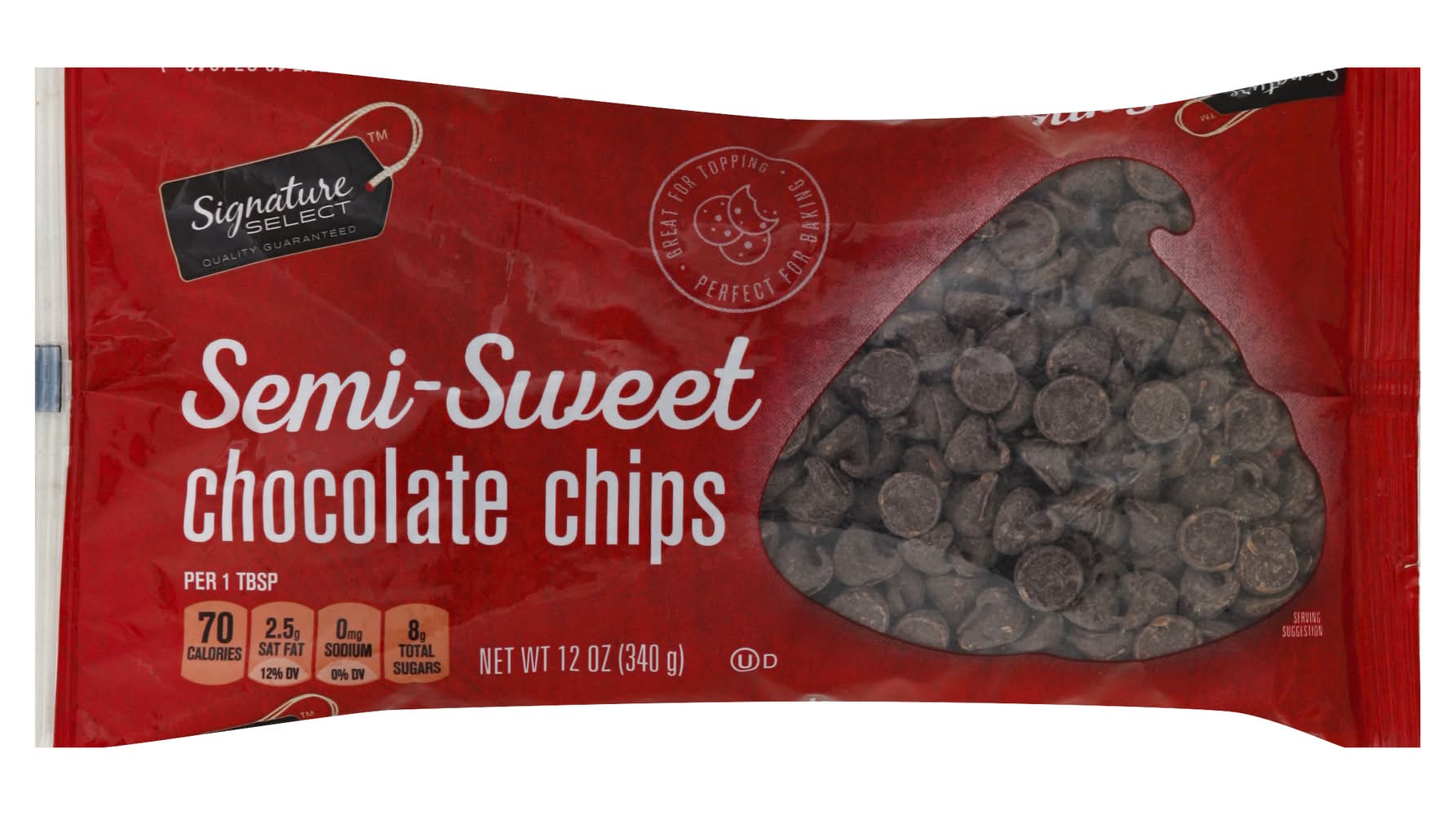 Signature Select Semi-Sweet Chocolate Chips (12 oz)