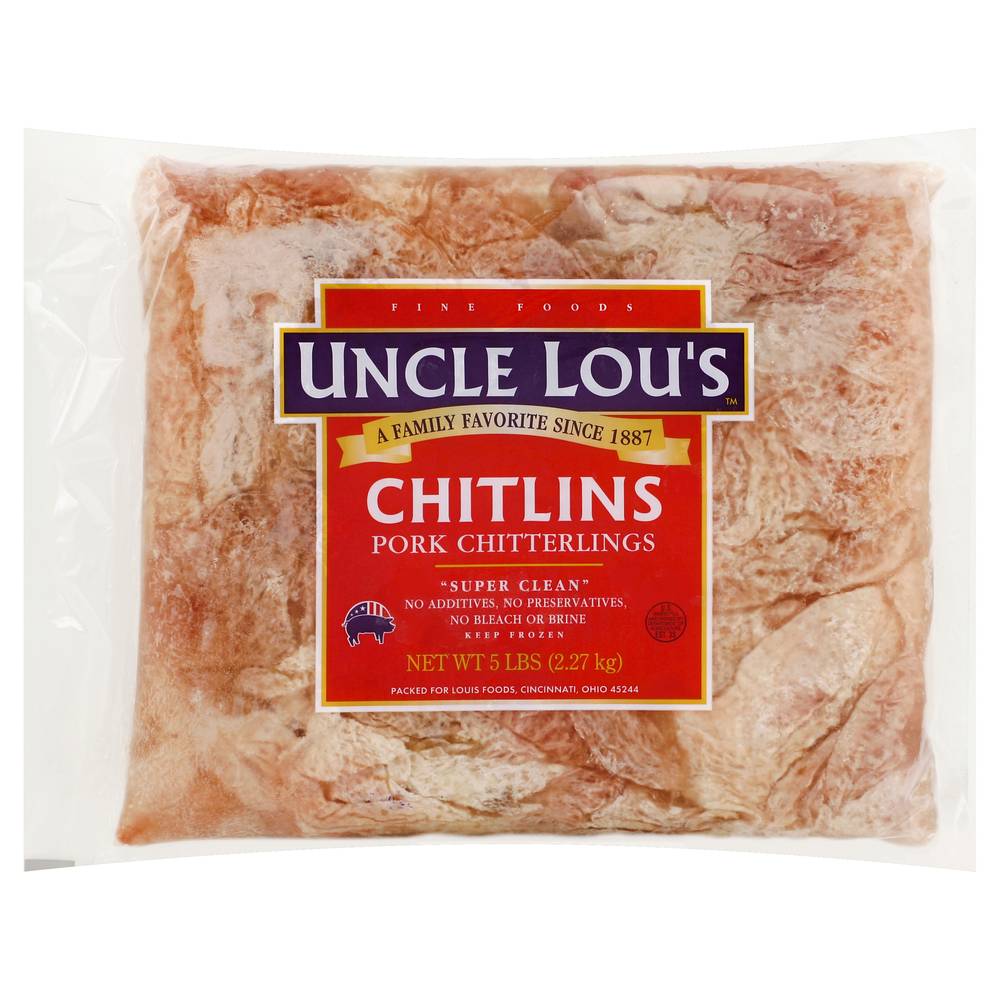 Uncle Lou's Pork Chitterlings (5 lbs)