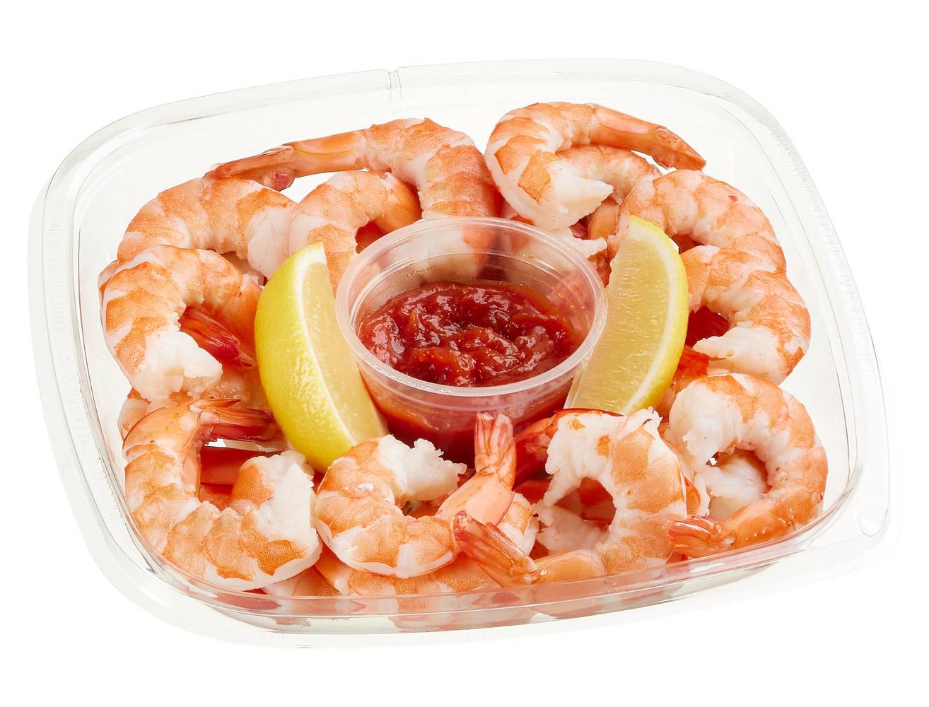 Kirkland Signature Shrimp Cocktail with Cocktail Sauce & Lemon