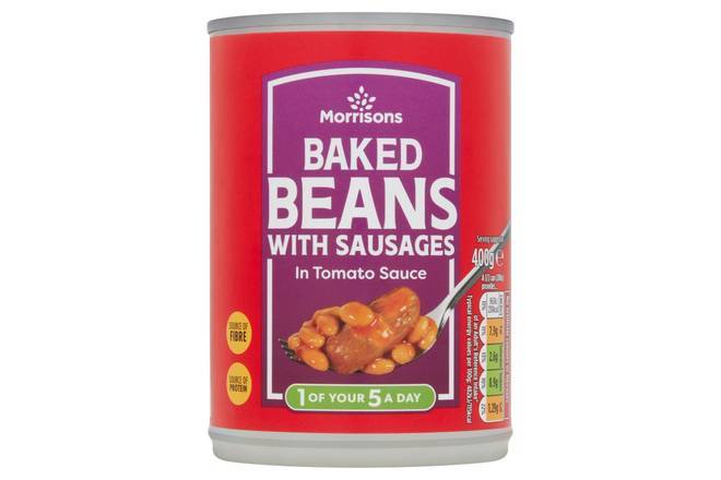 Morrisons Baked Beans & Sausage 400g