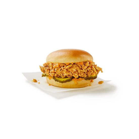 KFC Spicy Famous Chicken Chicken Sandwich