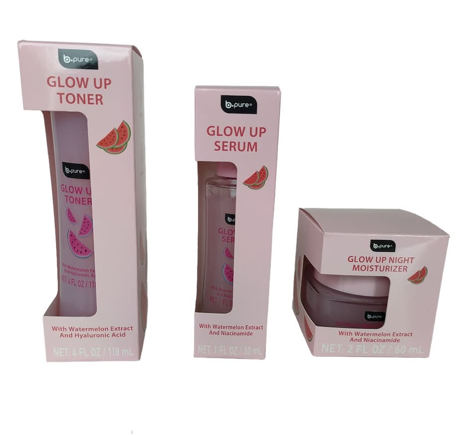 B Pure Glow Up-Toner Serum & Moisturizer