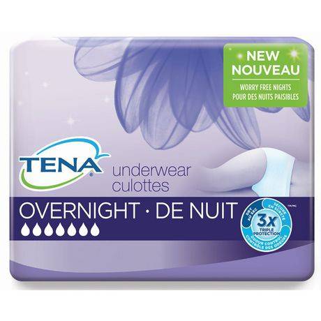 Tena Incontinence Underwear, Overnight Protection, Medium, 12 Count (11 count)
