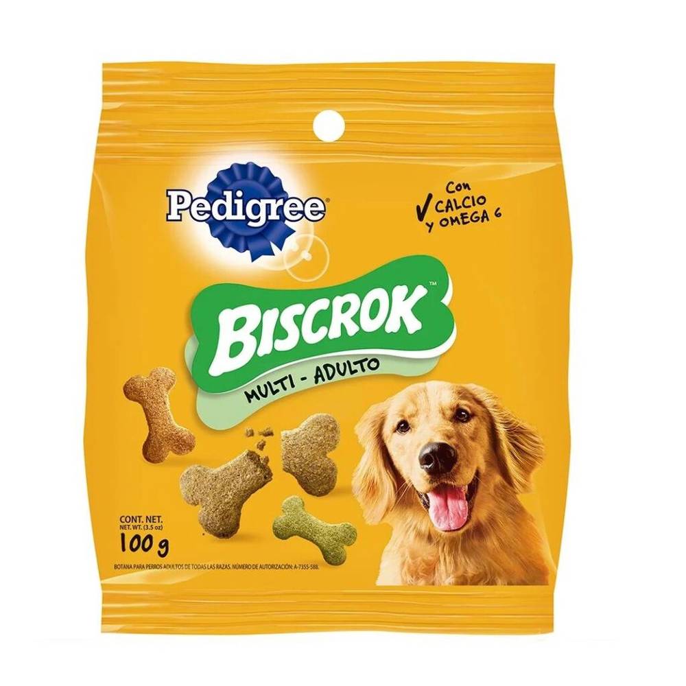 Pedigree botana para cachorro biscrok (bolsa 225 g)
