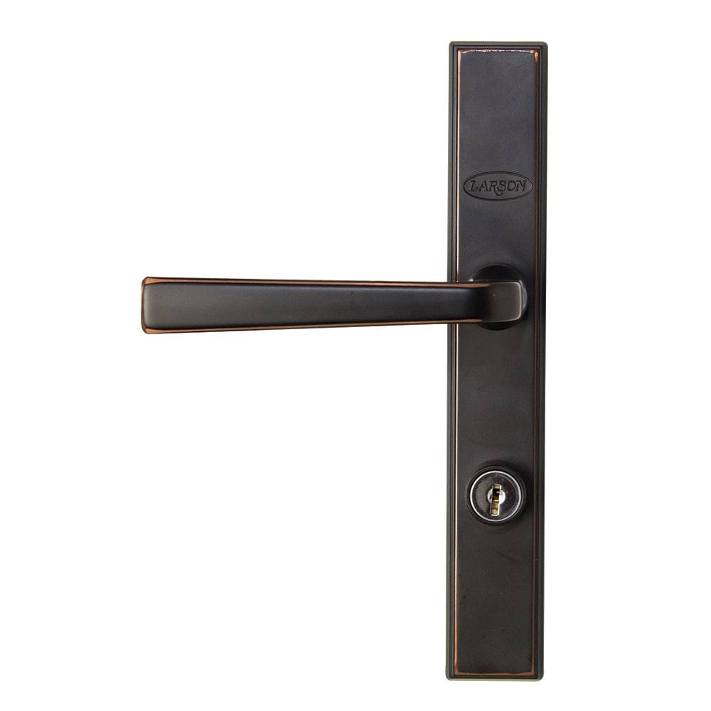 LARSON QuickFit Bronze Lockable Storm Door Handleset | 20298957