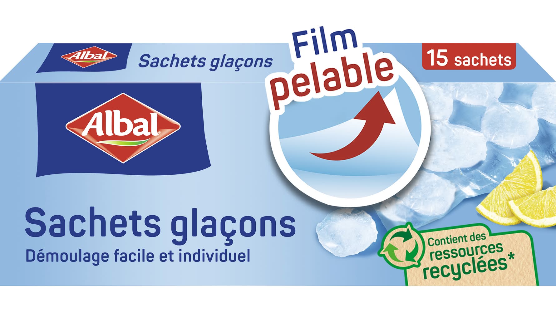 Albal - Sachets glaçons (15)