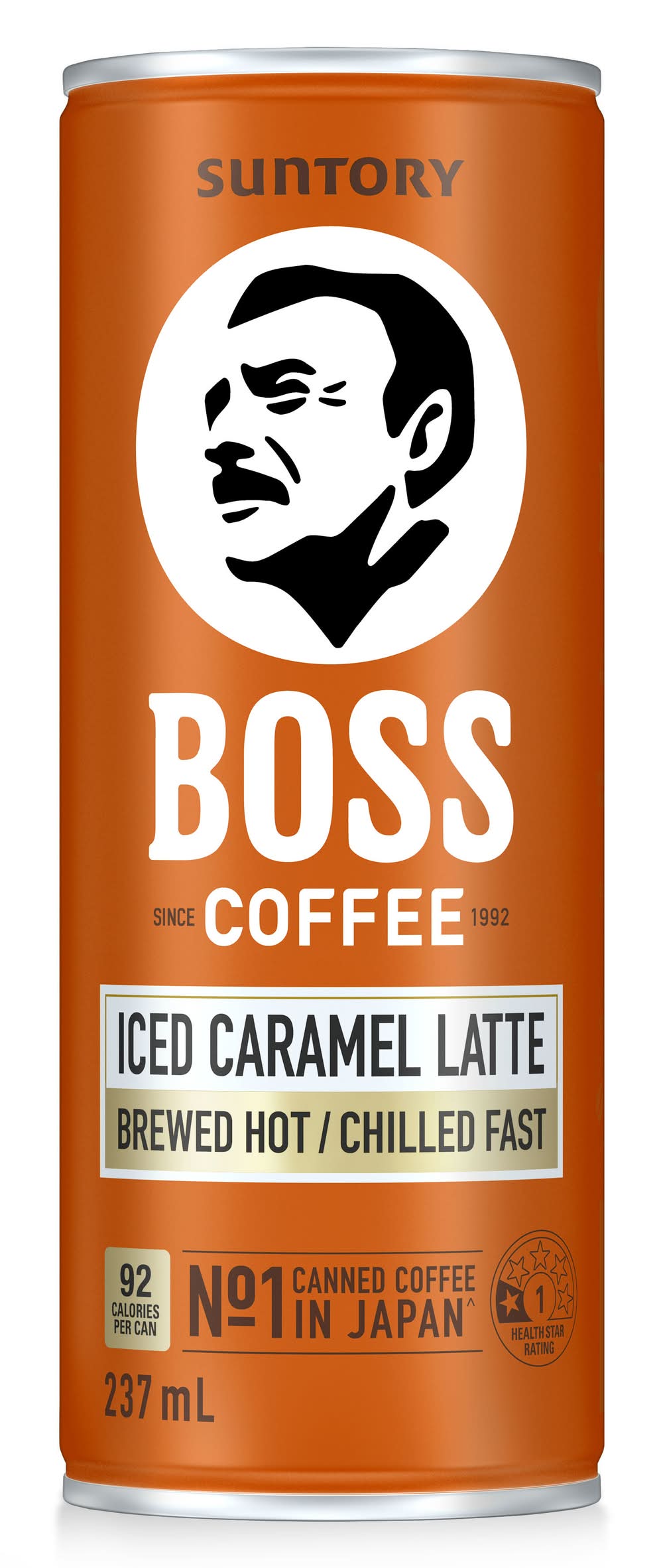 Suntory Boss Coffee Iced Caramel Latte (237mL)