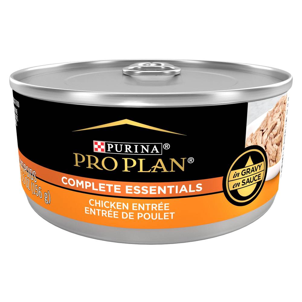Purina Pro Plan Complete Essentials Adult Wet Cat Food - Antioxidants, High-Protein, 5.5 Oz (Flavor: Chicken, Color: Assorted, Size: 5.5 Oz)