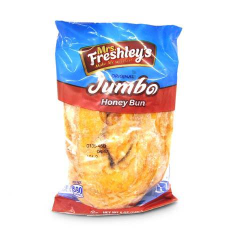 Mrs Freshly Jumbo Honey Bun