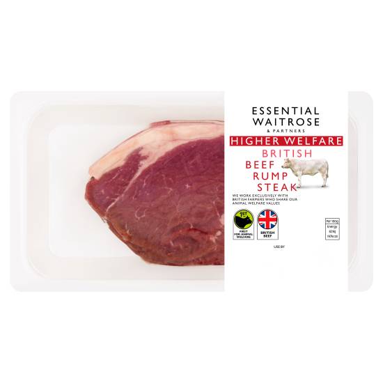 Essential Waitrose & Partners British Beef Rump Steak