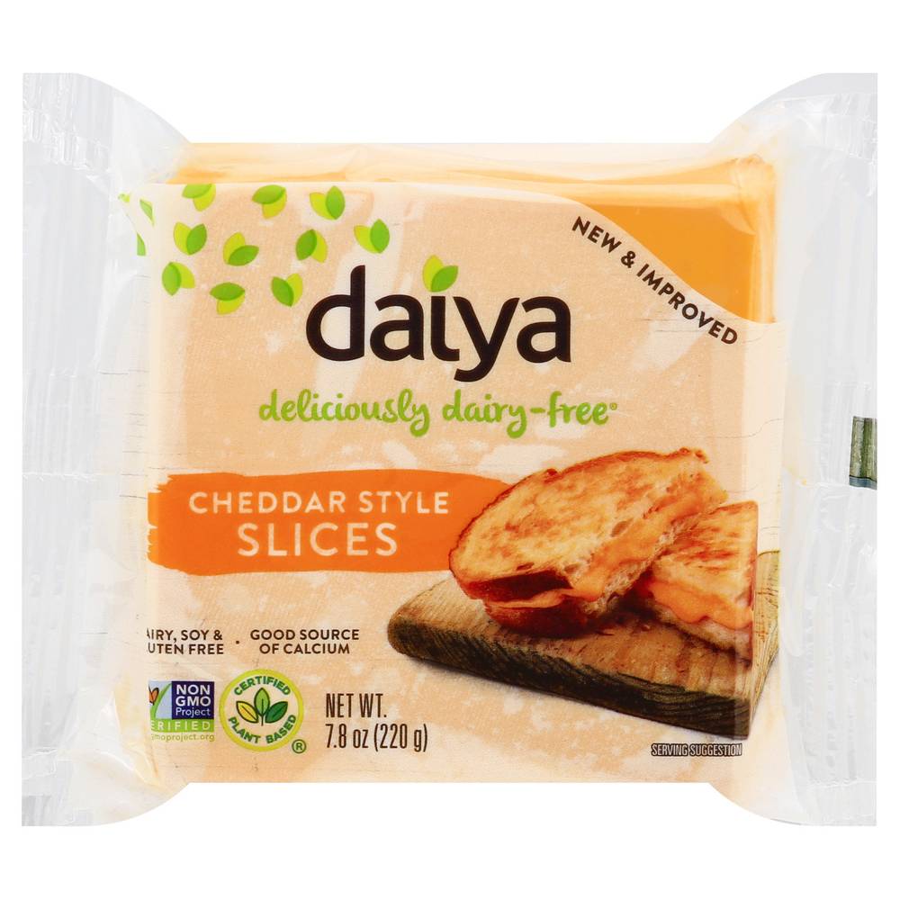 Daiya Dairy-Free Cheddar Style Slices (7.8 oz)