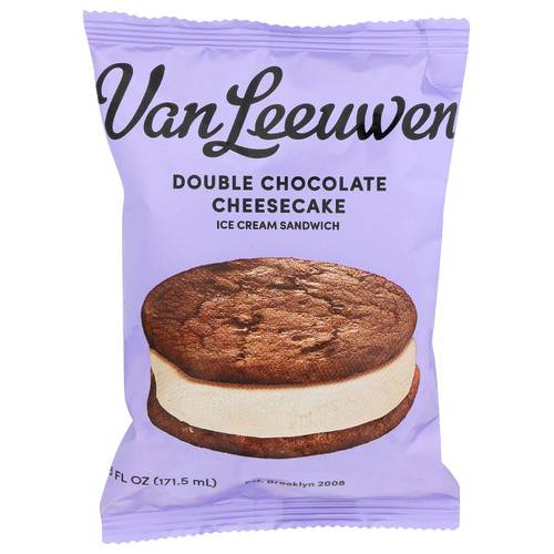 Van Leeuwen Ice Cream Sandwich, Double Chocolate Cheesecake (5.8 fl oz)