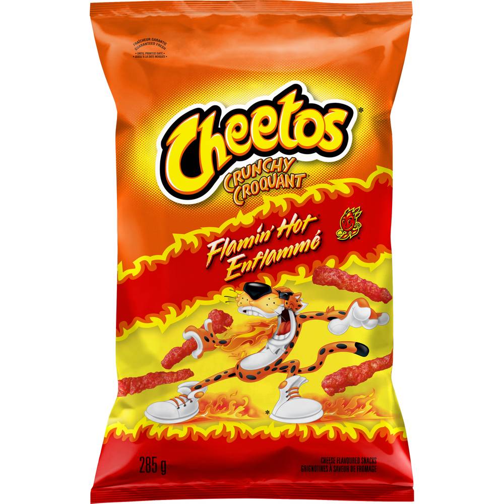 Cheetos Crunchy Flamin' Hot Chips (285 g)