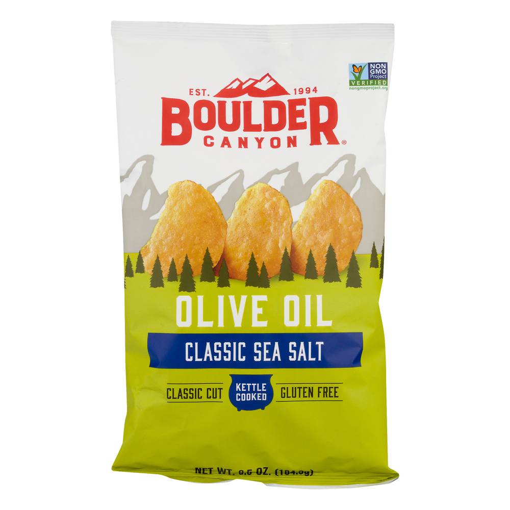 Boulder Canyon Olive Oil Kettle Cooked Potato Chips (6.5 oz)