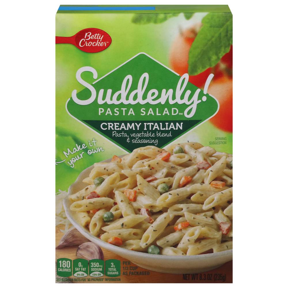 Betty Crocker Suddenly! Pasta Salad (creamy italian)