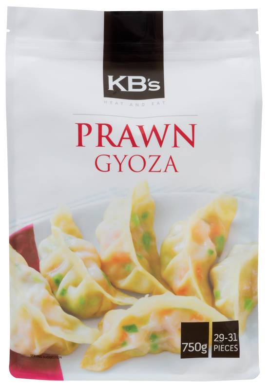 Kb Frozen Prawn Gyoza 750g