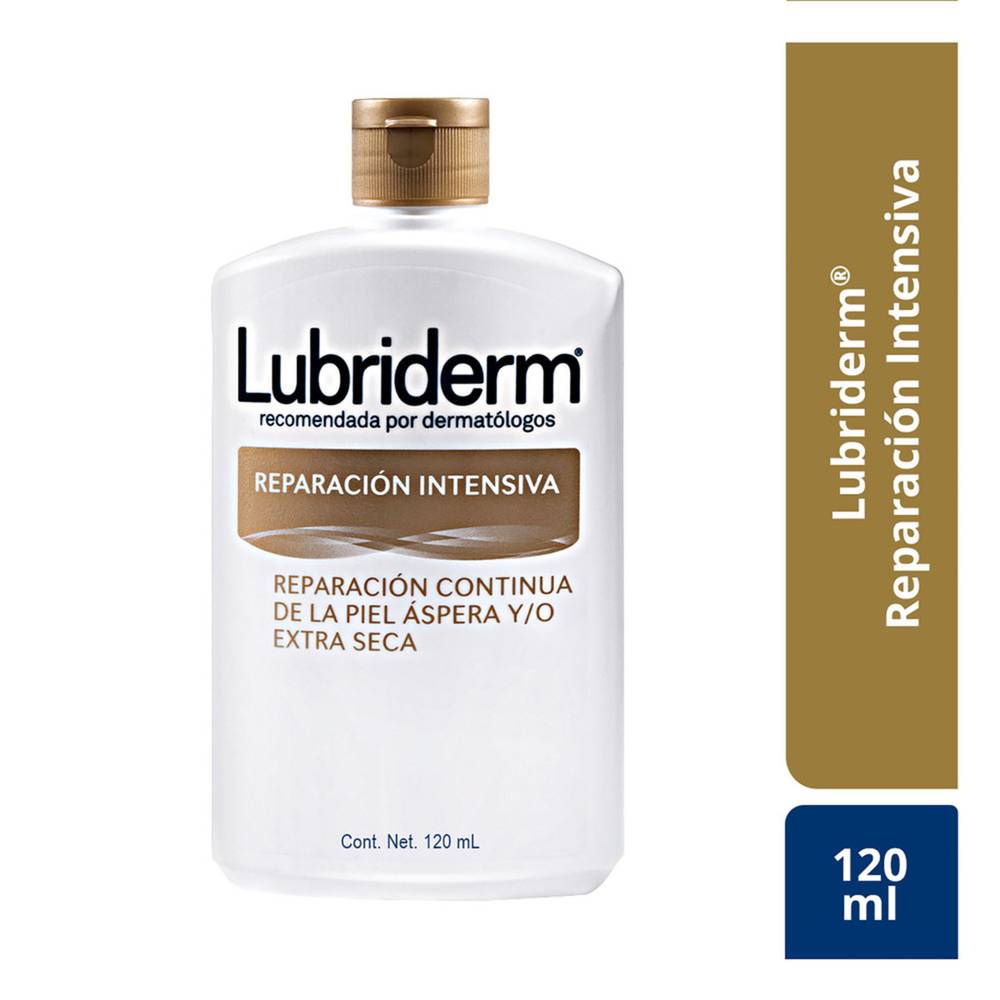 Lubriderm crema corporal reparación intensiva (botella 120 ml)