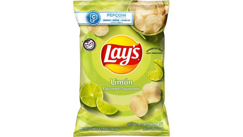 Lay'S Limon Flavored Potato Chips Limon