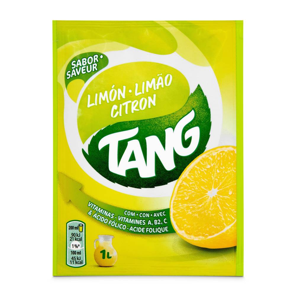 Refresco En Polvo Sabor Limón Tang Bolsa 30 G