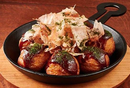 👑店長オススメ👑 《定番ソース》はっちゃんのたこ焼き　 Hacchan's Takoyaki (Classic Sauce)