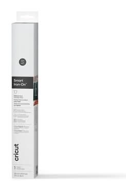 Cricut Smart Iron-On Heat Transfer Vinyl Sheet & Marker, 13" x 9 ft, White (3 ct)