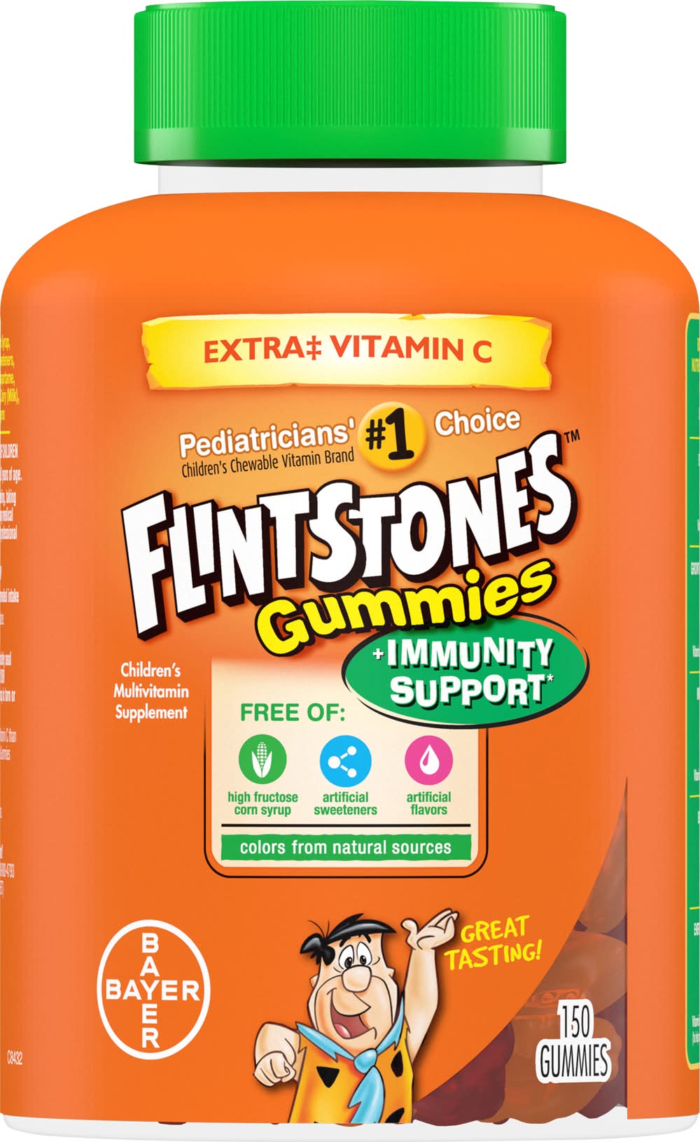 Flintstones Children's Multivitamin + Immunity Support (10.6 oz, 150 ct)