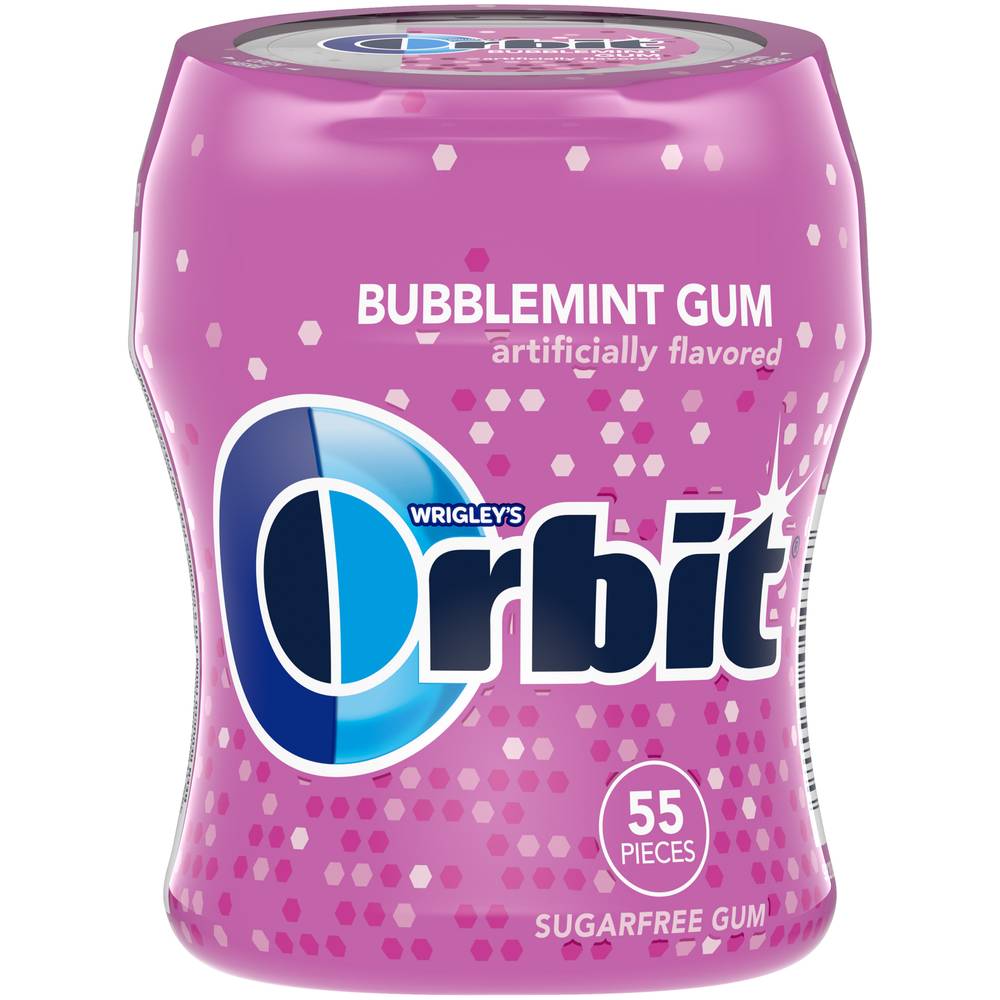 Orbit Sugarfree Bubblemint Gum (55 ct)