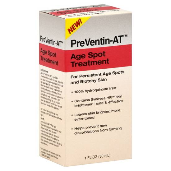 Preventin-At Age Spot Treatment For Skin