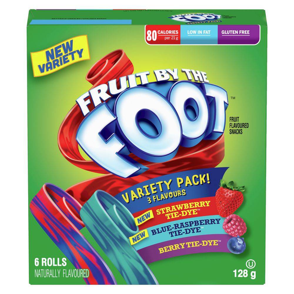 Fruit By the Foot Fruit Flavoured Snacks (6 rolls)