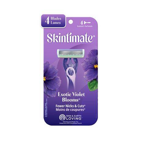 Skintimate Scented Disposable Razor Exotic Violet Bloom